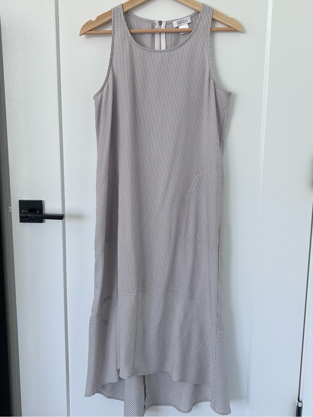 Barney's New York striped midi dress | Size S